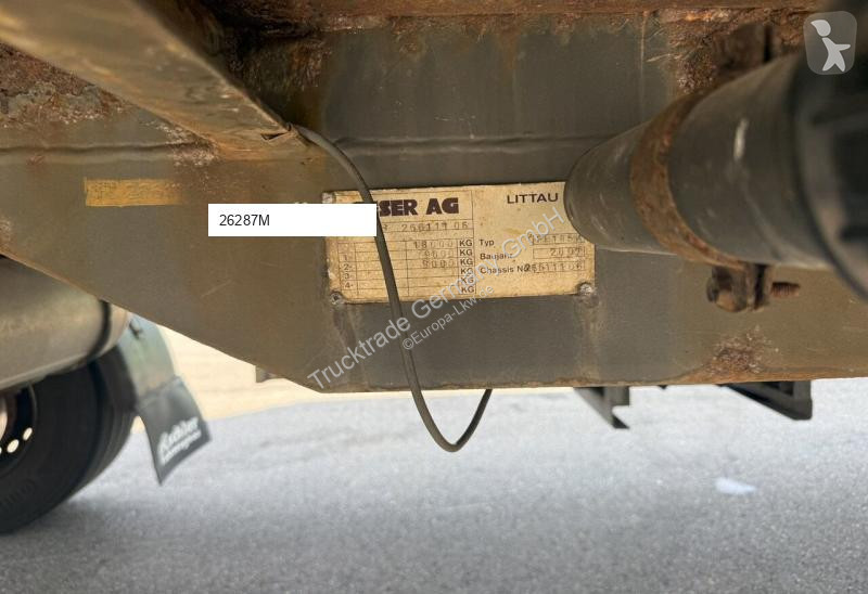 Remorca  Geser GFB 185 K /HB