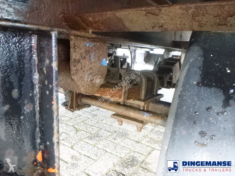 Reboque  2-axle drawbar platform trailer 7 t