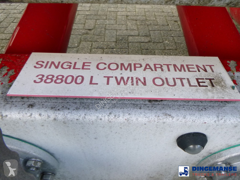 Släp Feldbinder Jet fuel tank 40 m3 / 1 comp +...