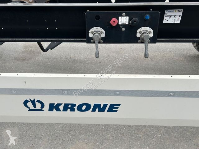 Reboque Krone 2 Achswechselfahrgestell, Typ:...