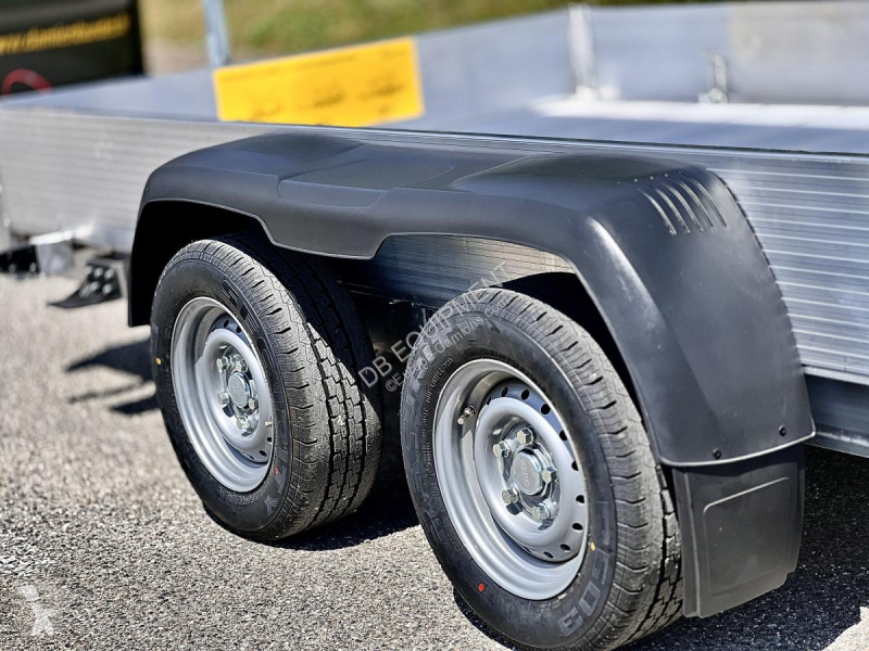 Remorque   Remorque porte engin aluminium 3T5...