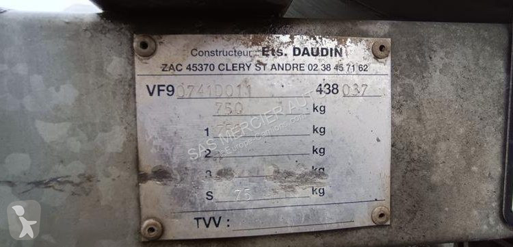 Remorque Daudin