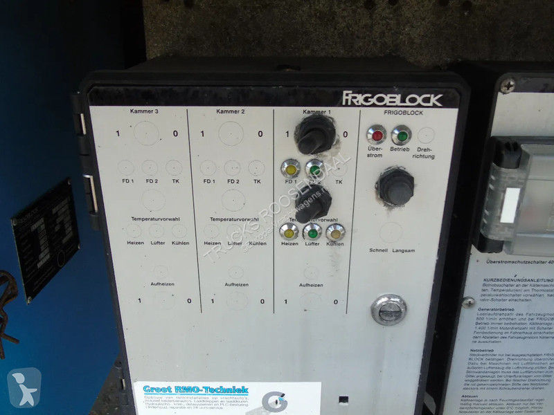 Reboque Burg frigo block + lift