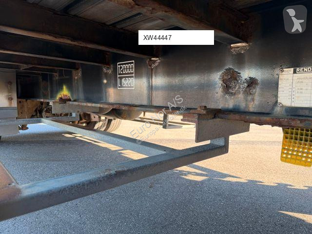 Släp Renders 20 t. 2 axle  7,50 m. Pritsche