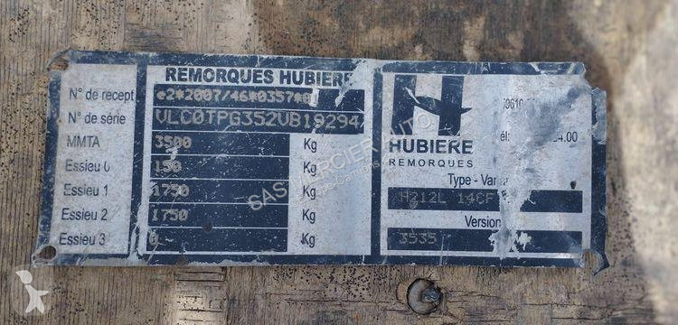 Remorque Hubière