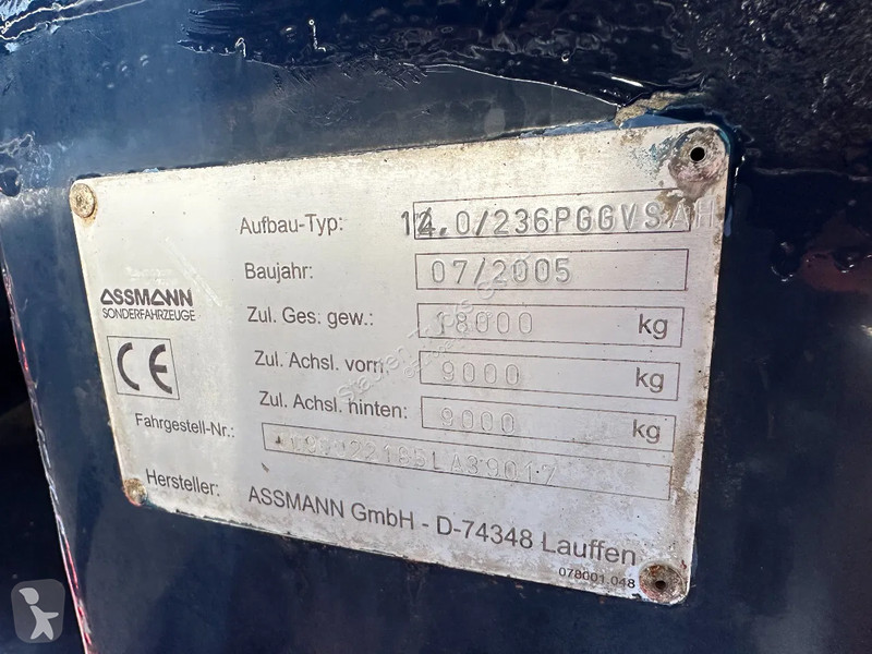 Reboque  ASSMANN SAUG / DRUCK CHEMIE V4A EDELSTAHL