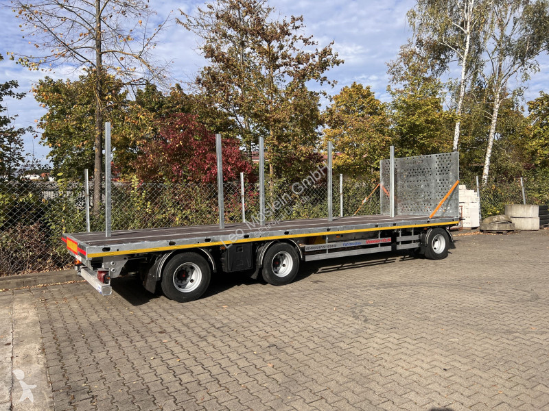 Remorque  T 3 Plato 9 m  3 Achs Jumbo- Plato-...