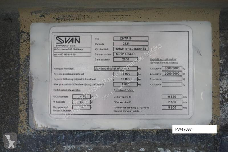 Reboque  TANDEM / IZOTERMA / DŁ. 7,35 M /...