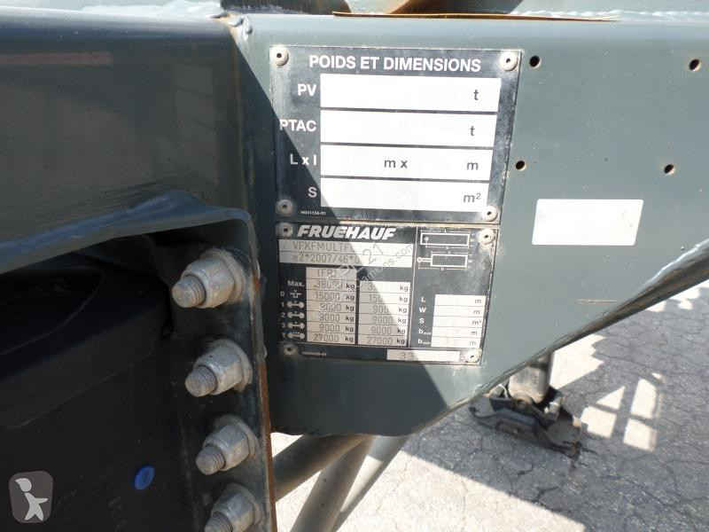 نصف مقطورة Fruehauf  O40FHF EXTENSIBLE