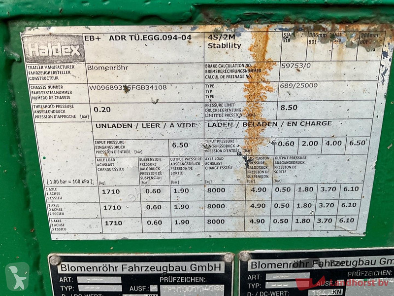 Släp Blomenröhr 689/25000 3 assige open...