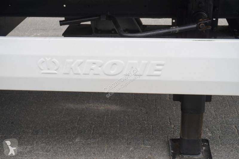 مقطورة Krone construction trailer / Flatbed 18...