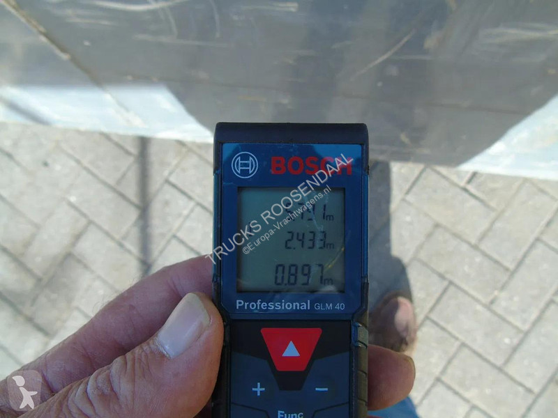 مقطورة LAG 2x axle + big cylinder + perfect status