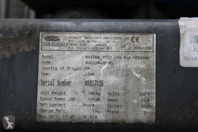 مقطورة  MWD18 carrier maximo 1000