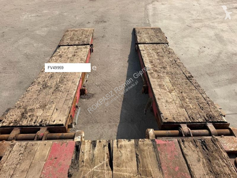 مقطورة Goldhofer Low Loader Trailer Ramps