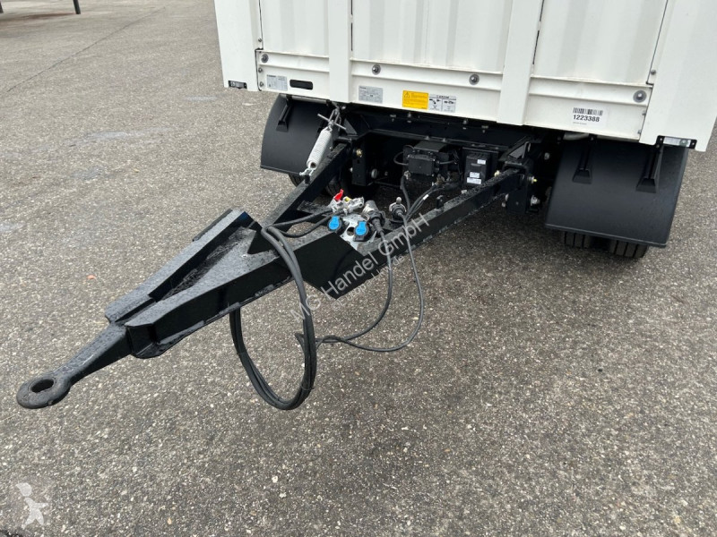 مقطورة Krone Jumbo Plateau Anhänger 8.6 Meter, BPW