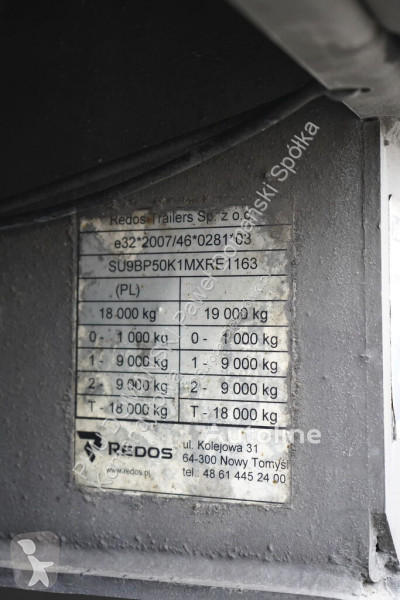 مقطورة Wielton REDOS / TANDEM / FIRANKA / 19...