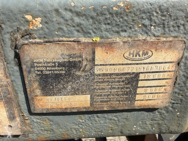 مقطورة HKM G18 SZB 5.0 G18 SZB 5.0...