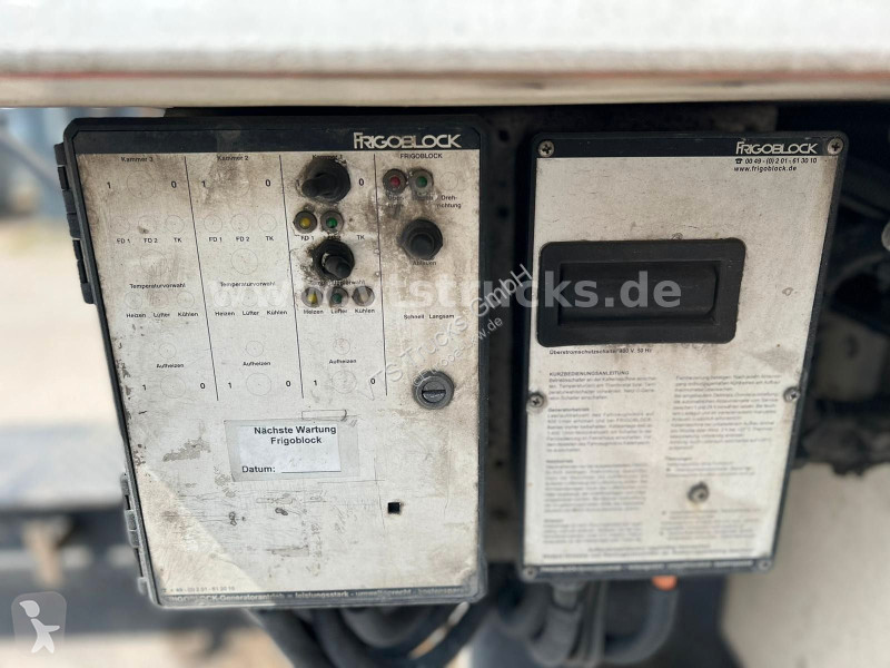Remorque  FZ.U.LK-Techn. Tandem Kühlkoffer mit LBW