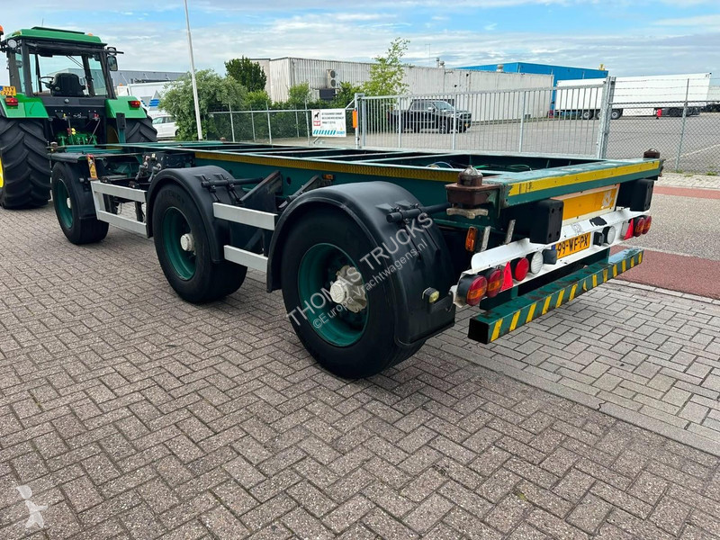 مقطورة Krone AD, 20 Ft Container, Lift-Axle,...