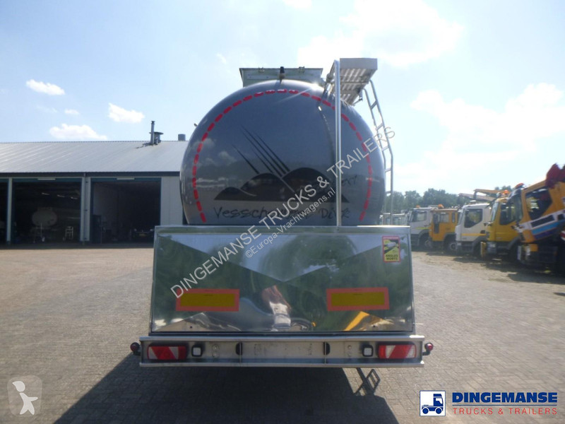 مقطورة Feldbinder Food tank inox 39 m3 / 3 comp