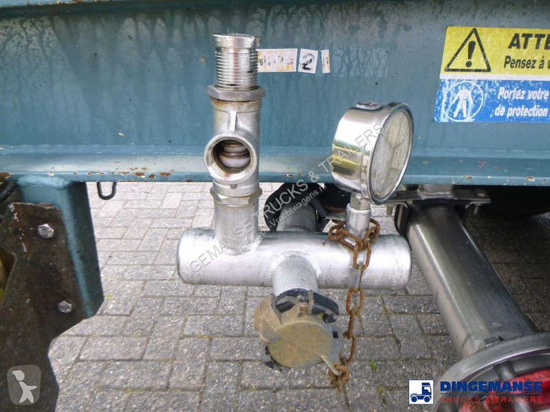 مقطورة Magyar Chemical tank inox L4BH 30 m3 / 1...