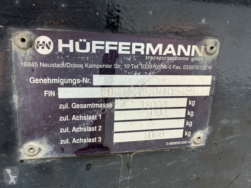 Remorque  HAR 18.70 HAR 18.70 Abrollanhänger