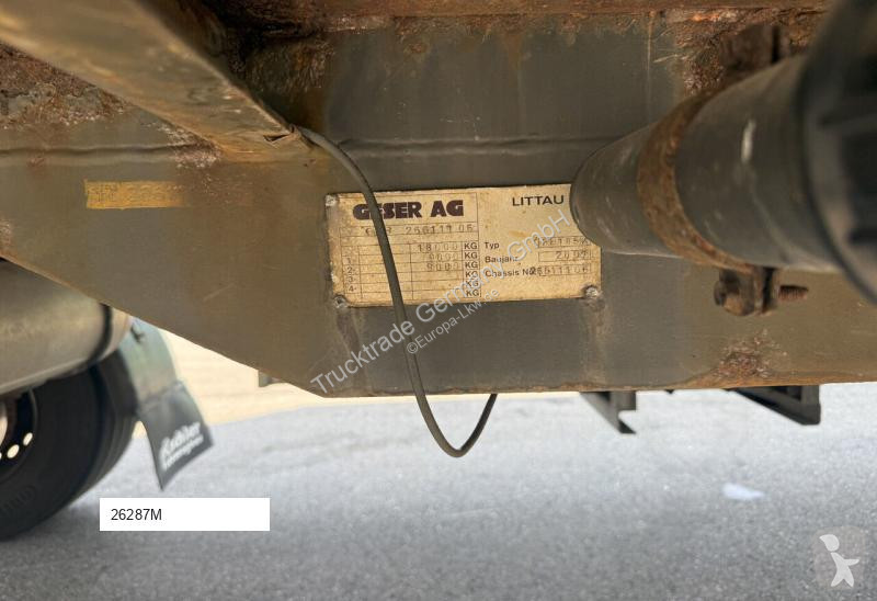 مقطورة  Geser 600 GFB 185 K /HB / Swiss-Vehicle