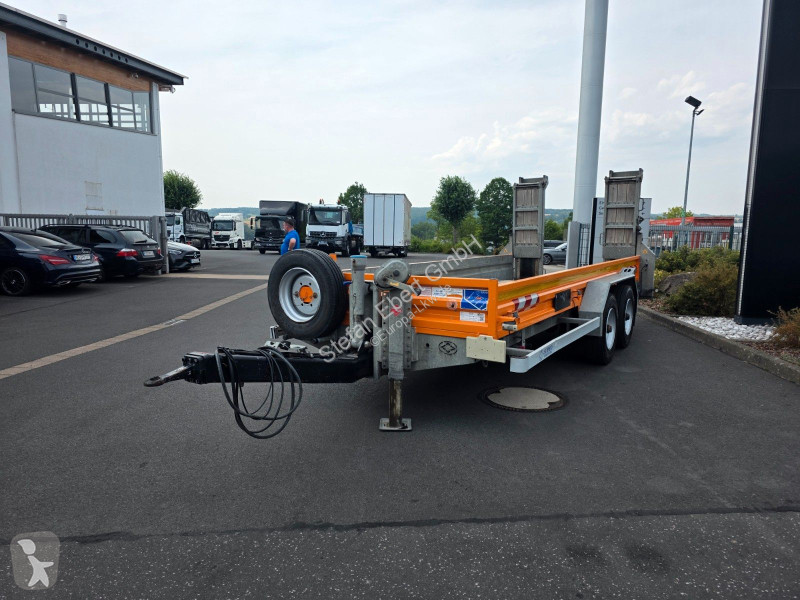 Remorque  Schmid MTT 890 Tieflader mit Rampen