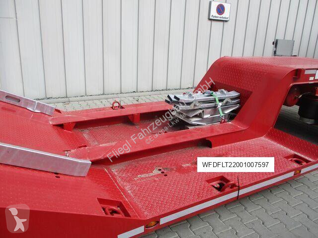 Remolque Fliegl 2-Achs Tieflade Anhänger ZTS...