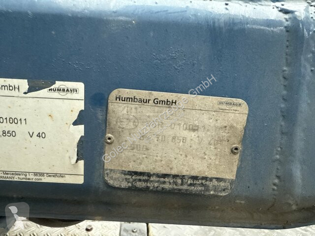 Aanhanger Humbaur HBT 116225 BE 2-Achs Tandem...