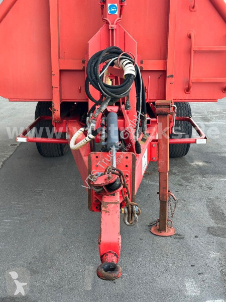 Pótkocsi  BIGAB 8-12 Abrollanhänger m. Container