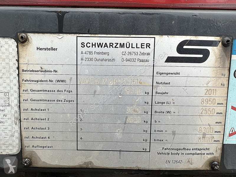 Släp Schwarzmüller AZ 18 AZ 18