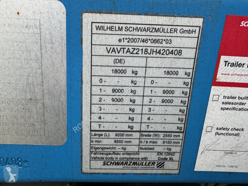 Aanhanger Schwarzmüller T-Serie T-Serie,...