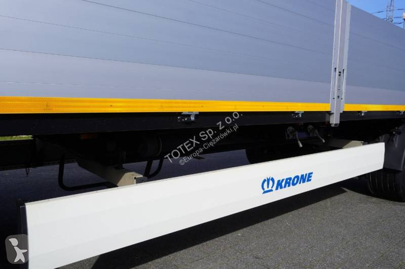 Remorque Krone Construction trailer / Flatbed...