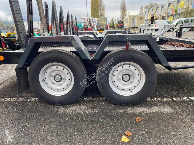 Remorque Moiroud  ECO350 2 ESSIEUX 3T5 NEUVE NOIR