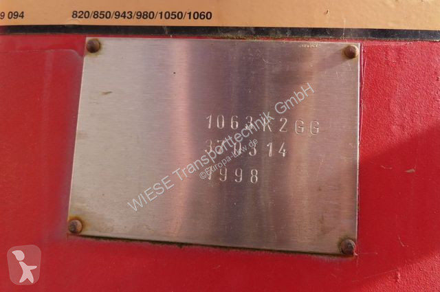 Reboque  Krancontainer HMF 1063