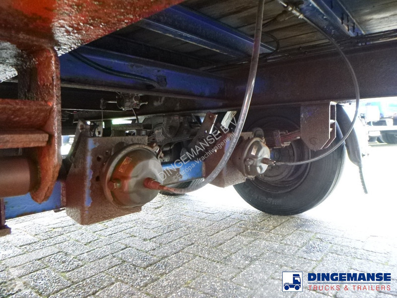 Reboque  2-axle drawbar platform trailer 7 t