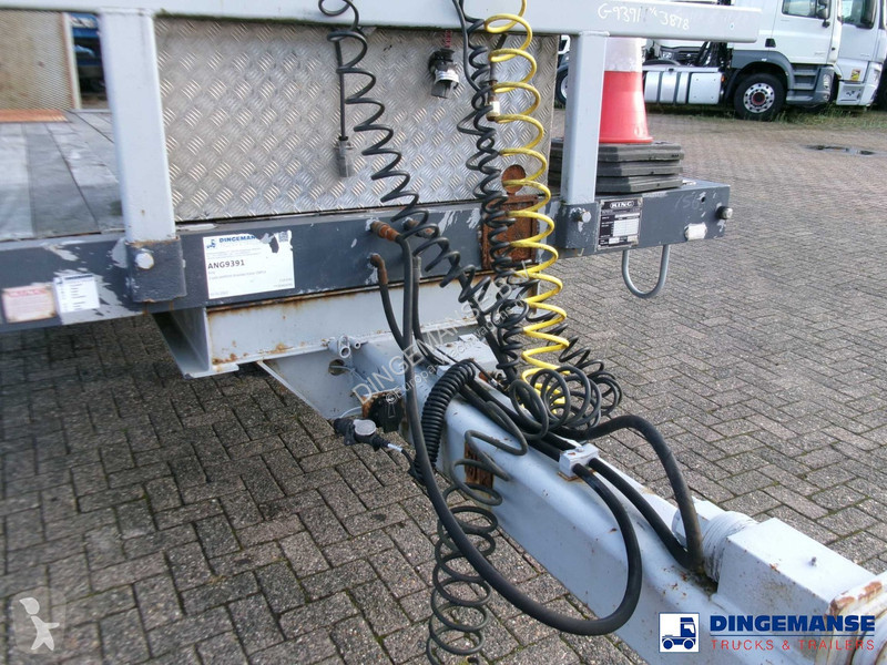 Reboque King 2-axle platform drawbar trailer...