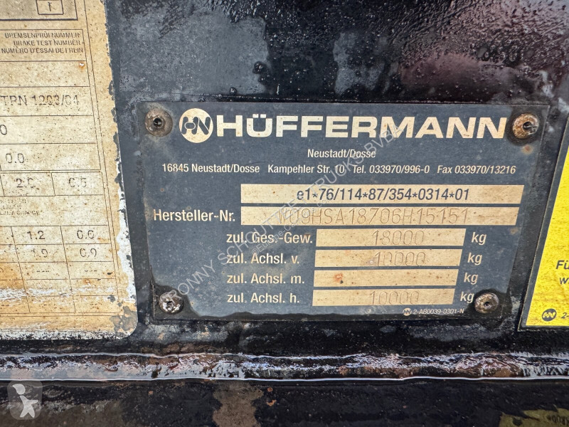 Reboque  HSA 18.70 HSA 18.70 Schlittenabroller