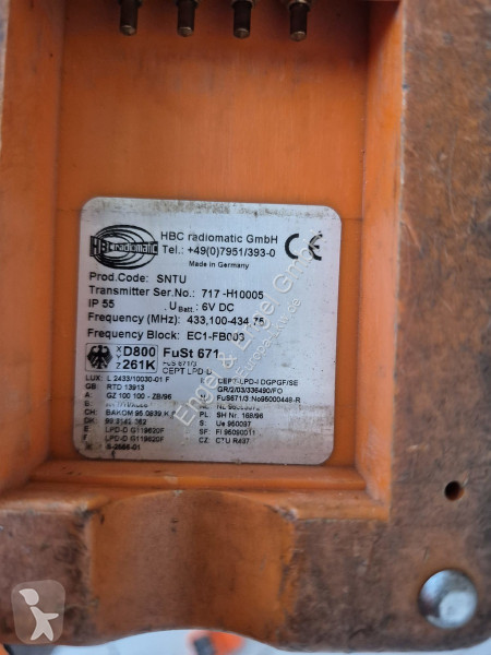 Släp  Anhängerkran AHK 27/700 - Seilwinde HY1010