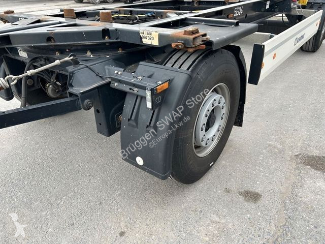 Reboque Krone 2 Achswechselfahrgestell, Typ:...
