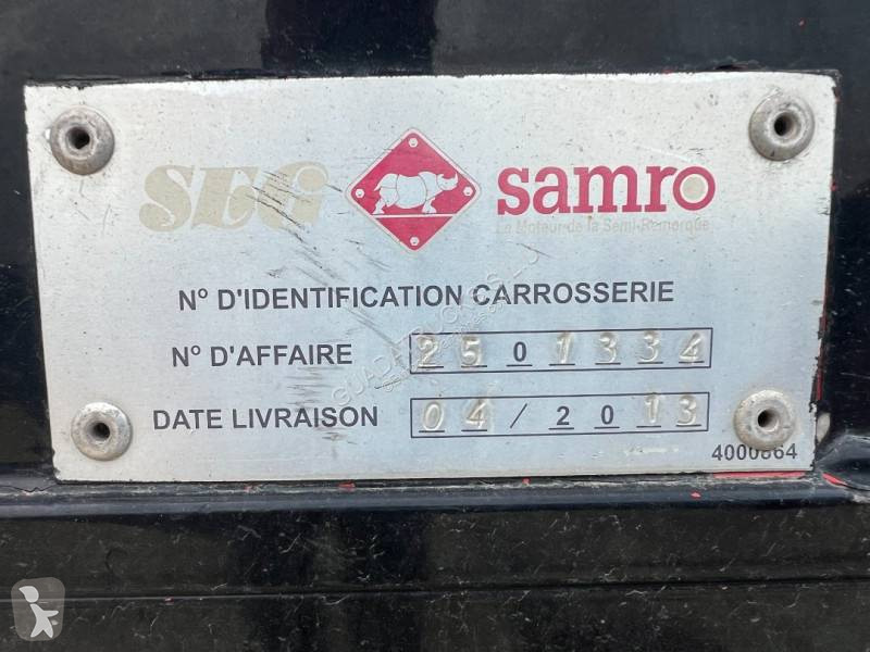Remorque Samro 2 EJES CENTRALES