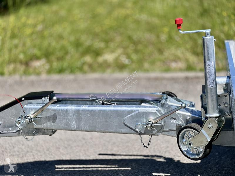 Remorque   Remorque porte engin aluminium 3T5...