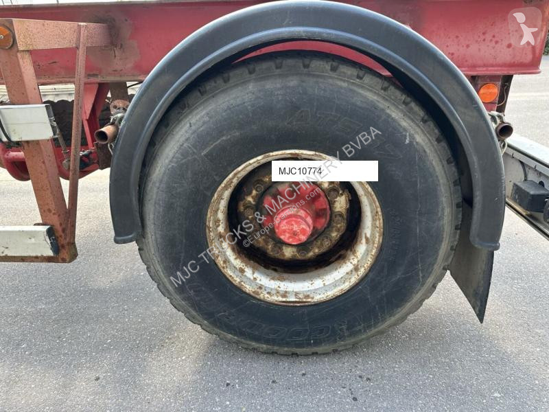 Aanhanger BPW DEOM - SCHMIT R202P 2-AXLES...