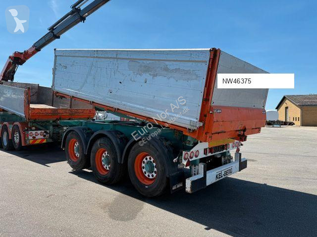 Reboque Kel-Berg 24 t. 3 axle T490K Tipper /...