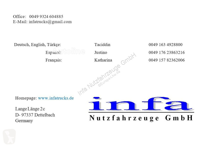 Reboque Ebert KHA 18 Exte Holztransporter