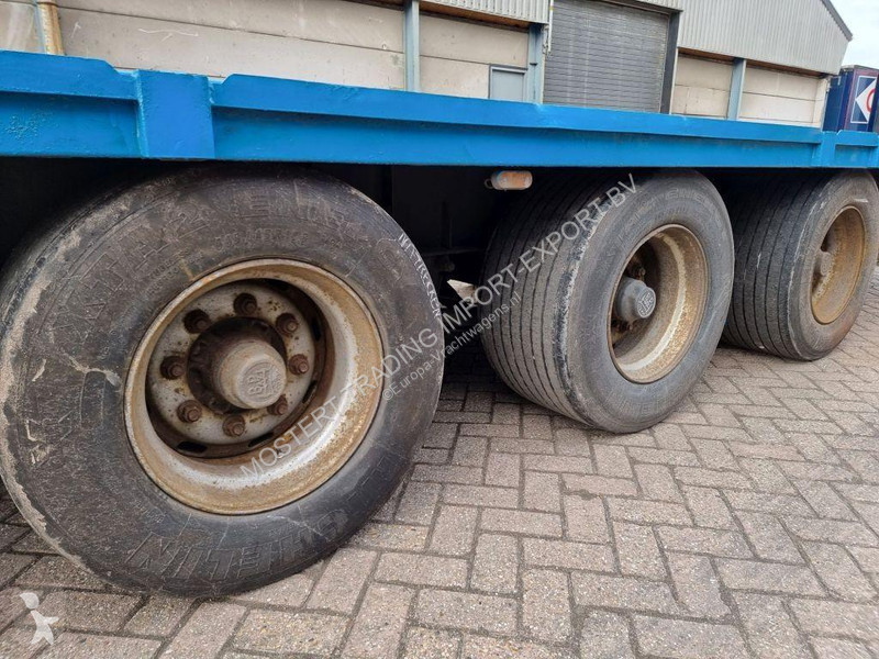 مقطورة Van Hool 13.60 M LONG flatbed trailer -...