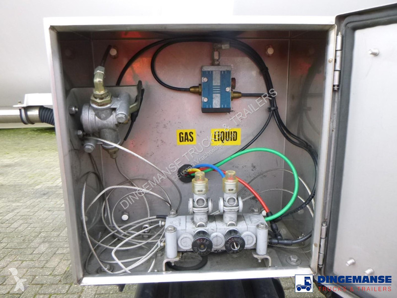 مقطورة Van Hool Butane gas tank steel 49 m3