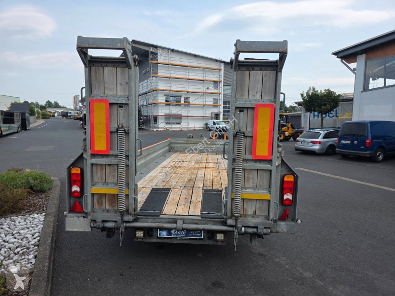 Remorque  Schmid MTT 890 Tieflader mit Rampen