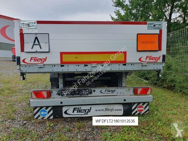 Remolque Fliegl TPS 180 Baustoff Plattformanhänger